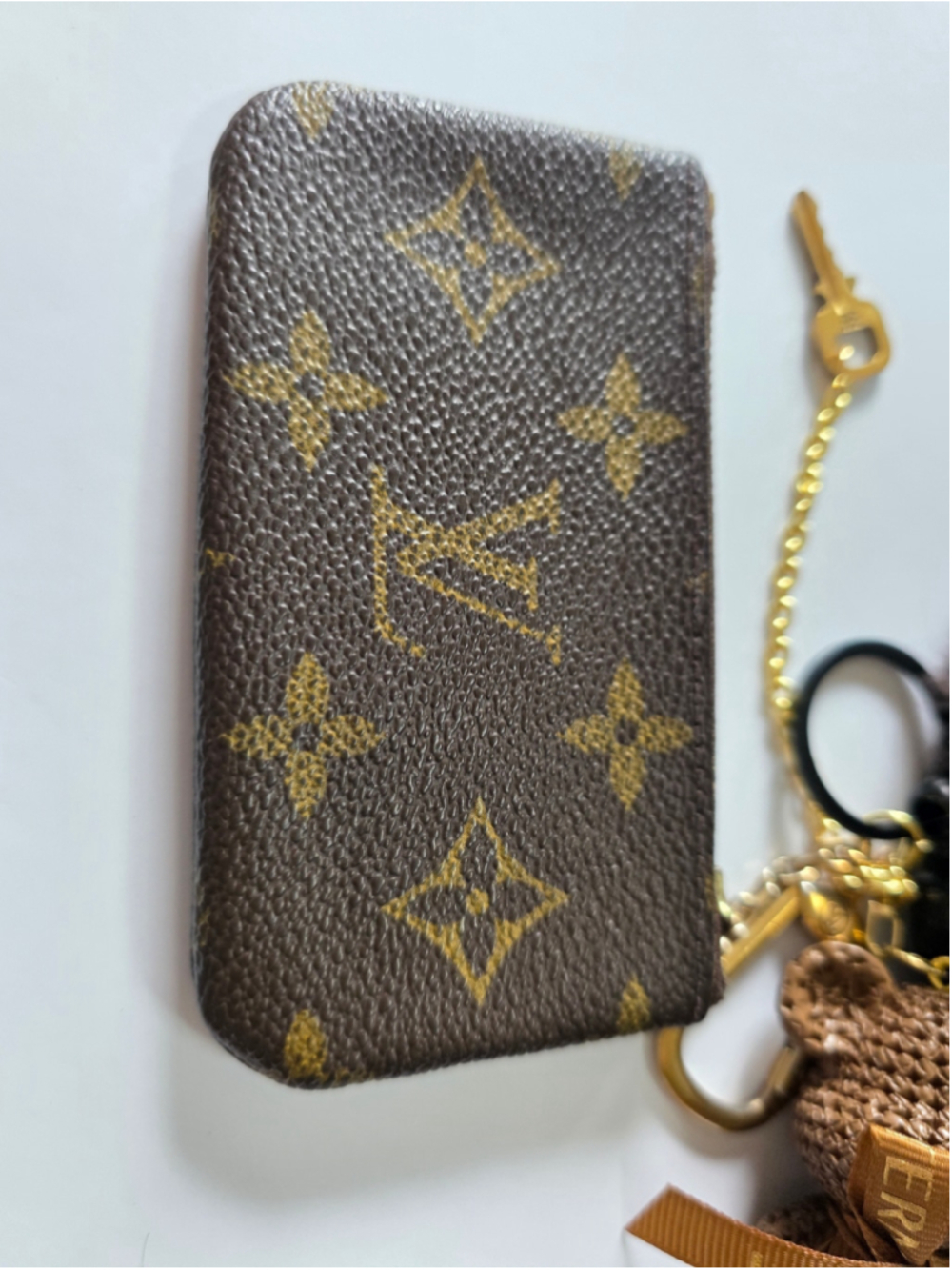 Authentic Louis Vuitton Key Cles & #318 Key Custom Bag Charm - Picture 4 of 8